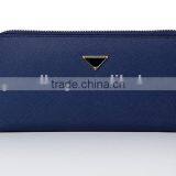 High Quality Fashion Genuine Leather Woman Long Zipper Clutch Wallet for Ladies thumbnail-5