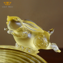 Customization Crystal Manufacturer Lucky Animal Gift Fortune Rabbit thumbnail-3