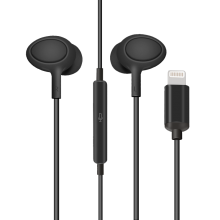 MFi Certified Wired Earphones Lightning Connector Earbuds For IPhone 13/12