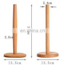 Wholesale Nordic Beech Paper Towel Holder Tissue Paper Holder Rag Paper Towel Holder For Kitchen Storage thumbnail-4