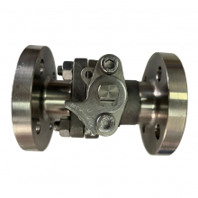 Titanium Alloy Flange Ball Valve TA1Q41H Soft and Hard Seal Strong Corrosion Resistant Acid Chlorine TA2 Hastelloy Valve thumbnail-5