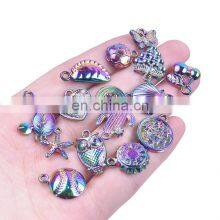 100Pcs Mixed Colorful Metal Animals Charms Beads For Jewelry Making DIY Bracelet Pendant Necklace Accessories Findings thumbnail-2