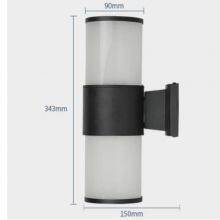 Double Modern LED Outdoor Wall Lights (2x12W) thumbnail-2