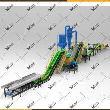 Walle Industry Refrigerator Waste Shredder Refrigerator Scrap Shredding Recycling Equipment thumbnail-4