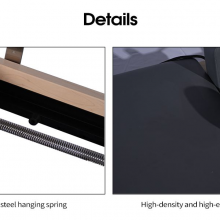 Máquina de Pilates de Madera Reformer de Arce de Altura Ajustable thumbnail-4