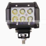 18W 4 Inch 6 X 3W IP67 Waterproof TRUCK/BOAT/JEEP/SUV LED Work Light Bar thumbnail-4