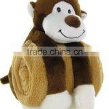Monkey Baby Blanket /baby Blanket Animal /animal Shaped Baby Plush Blanket thumbnail-1
