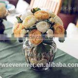 Small Boutique Selling Korean Tea Camellia Mei Flower Simulation The Bride Holding Flowers Flower Wholesale Wedding Simulation thumbnail-2