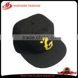 Unstructured Cap Wool Unstructured Snapback Hat Custom 6 Panels Soft Woolen Snapback Cap thumbnail-1