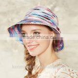 Factory Wholesale Female Colorful High Quality Straw Hats thumbnail-2