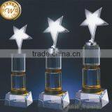 Fashion Hot Selling New Design Crystal Glass Trophy thumbnail-1