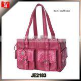 Leather Material and Soft Bag Type Pink Dslr Camera Bag for Girl thumbnail-1