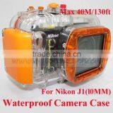 Underwater Outdoor Camera Housing 40m Diving Camera Case for Digital Camera Nikon J1 10mm Lens Waterproof Camera Housing Case