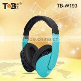 Wireless Earmuff FM AM Radio and Mp3 Player Headphones / Headsets With TF / MicroSD Card TB-W193 thumbnail-4