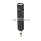 Smart condenser microphone for mobile devices, mini microphone, mini recording device, mobile phone use microphone, smart microp