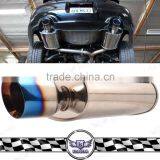 H civi high performance exhaust tips , straight pipe exhaust