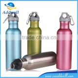 Outdoor travel sport 750ml stainless steel water bottle