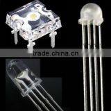 4 Pins 5mm Round Rgb Led Diodes From Fedy