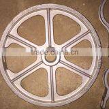 Investment Casting Carbon Steel Parts Hand Wheel /Iron/Metal