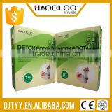 2016 Alibaba Express High Quality Disposable Detox Foot Patch