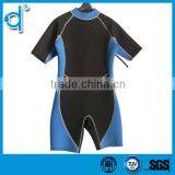 Close-fitting Waterproof Yellow and Blue Neoprene Diving Suit thumbnail-3