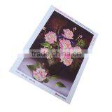 5D Diy Diamond Painting Cross Stitch Rose Flower Diamond Embroidery Resin Round Diamond Crafts Wall Sticker Blue Rose Home Decor thumbnail-6