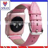 Crocodile Pattern Genuine Leather Watch Band For iWatch, For iWatch Leather Wrist Strap Band