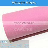 CARLIKE Air Bubble Free Light Blue Car Vinyl Velvet Wrap Film thumbnail-2