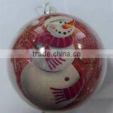 2015 Red Christmas Hainging Decoration/ Christmas Painted Ornaments thumbnail-1