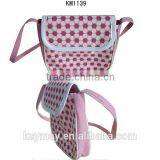 China Supplier Wholesale Simple Girls Polyester Shoulder Coin Purse thumbnail-1