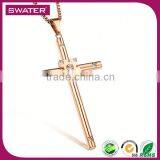 New Products 2016 Innovative Product Women Gold Cross Necklace
