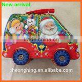 Car Shape Tin Box With Handle thumbnail-2