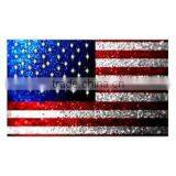 Manufacturer Glitter Art Logo Tattoos Sticker>Nationals Flag Glitter Stickers