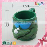 Babypro 2015 New Products China Tableware Plastic Cup Cute Cartoon Plastic Cup For Kids With Handle Plastic Cup For Sale thumbnail-1