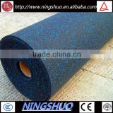 Trade assurance EPDM rubber floor roll, weight lifting room rubber flooring