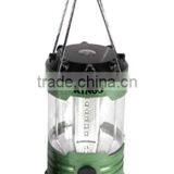 Wholesale Camping Green Lantern With White LED Lights