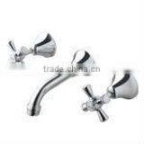 Three Holes Double Handle Bahroom Sanitary Ware Fittings