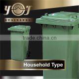 Polyethylene Home Decor Garbage Plastic Bin Wheel Waste Bin
