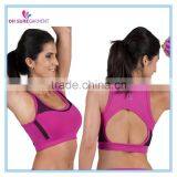 OEM Sportswear factory dry fit sports bra womens crop bra top