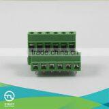 Electrical Screw Brass Tin Plated Terminal Block Connectors MU1.5HM2L 5.08mm 6P for Pin Block Terminal Connector thumbnail-2