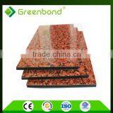 Greenbond Acp Single Side Coating Marble Texture Aluminum Composite Panel thumbnail-5