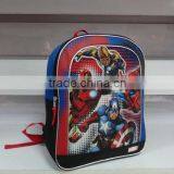 2014 China factory 3d cartoon stylish student backpacks bag