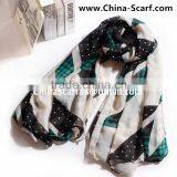 Wholesale Dot Viscose Scarf thumbnail-2
