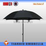 China All Black Outdoor Umbrella Beach Umbrella thumbnail-1