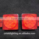 Square LED Trailer Light Tail Light STOP/TURN/TAIL for trailers over 80"