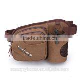 High Quality Multi-function Canvas Bottles & Cans Holster Cross Shoulder & Waist Messenger Bag thumbnail-2