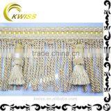 High Quality Rayon Bullion Fringe for Curtain Decorations thumbnail-1