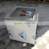 Shentop STFLA-S150 Big 50*50CM Square Pan Roll Frying Ice Cream Machine Stainless Steel Roll Frying Ice Cream Machine thumbnail-2