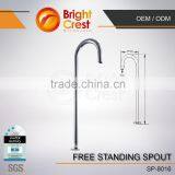 1/2 Inch Thread Wall Mounted Tub Spout