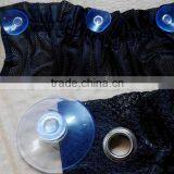 High Quality Black Car Sun Shade Curtain Suction Cup UV Proof Side Window thumbnail-3